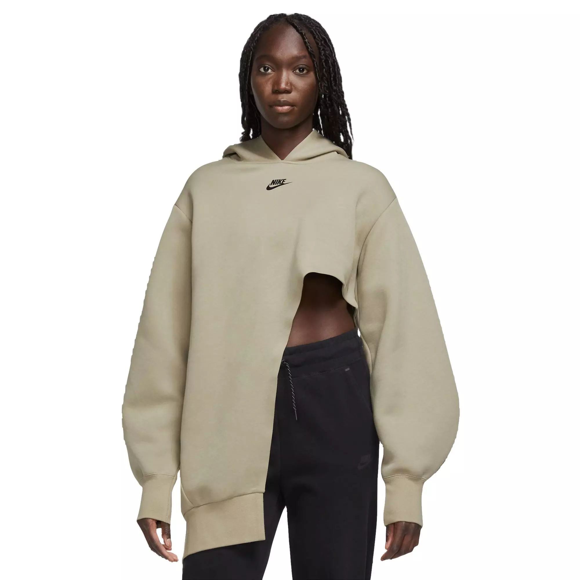 Fleece best sale hoodie oversized